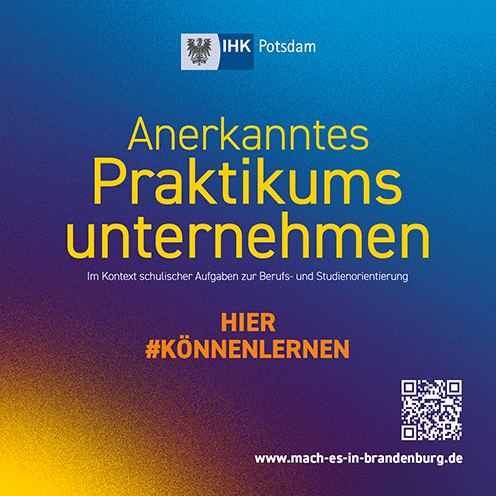 Wir sind Anerkanntes Praktikumsunternehmen
